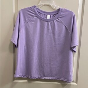 Just Be Lilac Short Sleeve Women's Tee